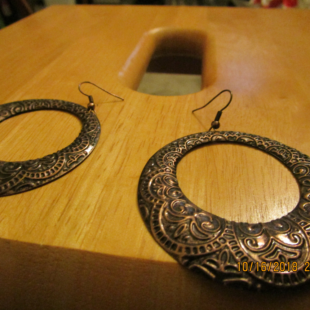 Hoop earrings